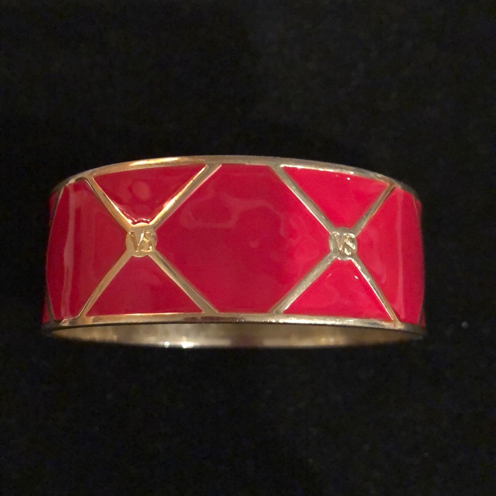 Victoria’s Secret Magenta Pink & Silver Bangle